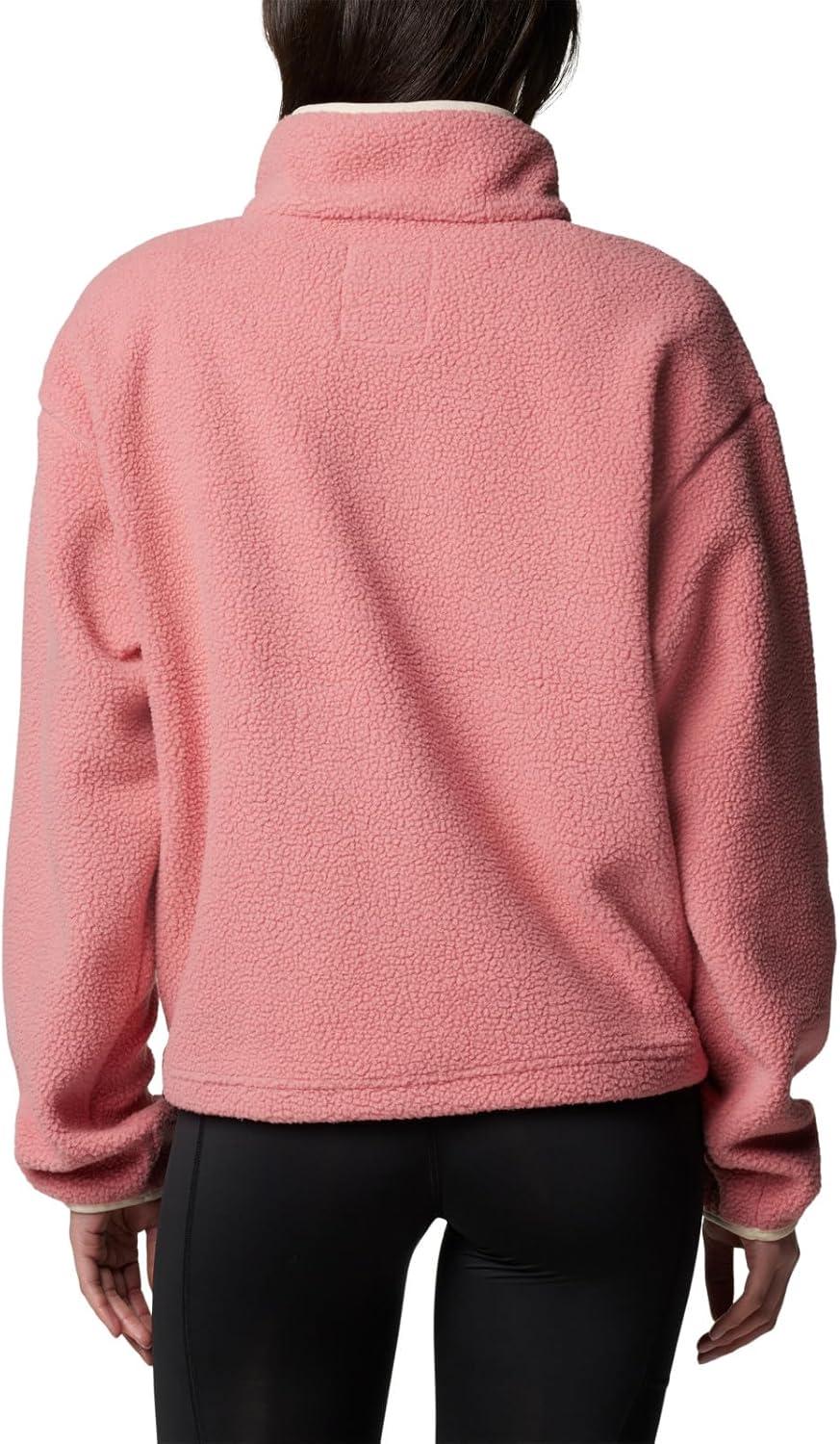 imageColumbia womens Helvetia Ii Cropped Half Snap FleecePink Agave