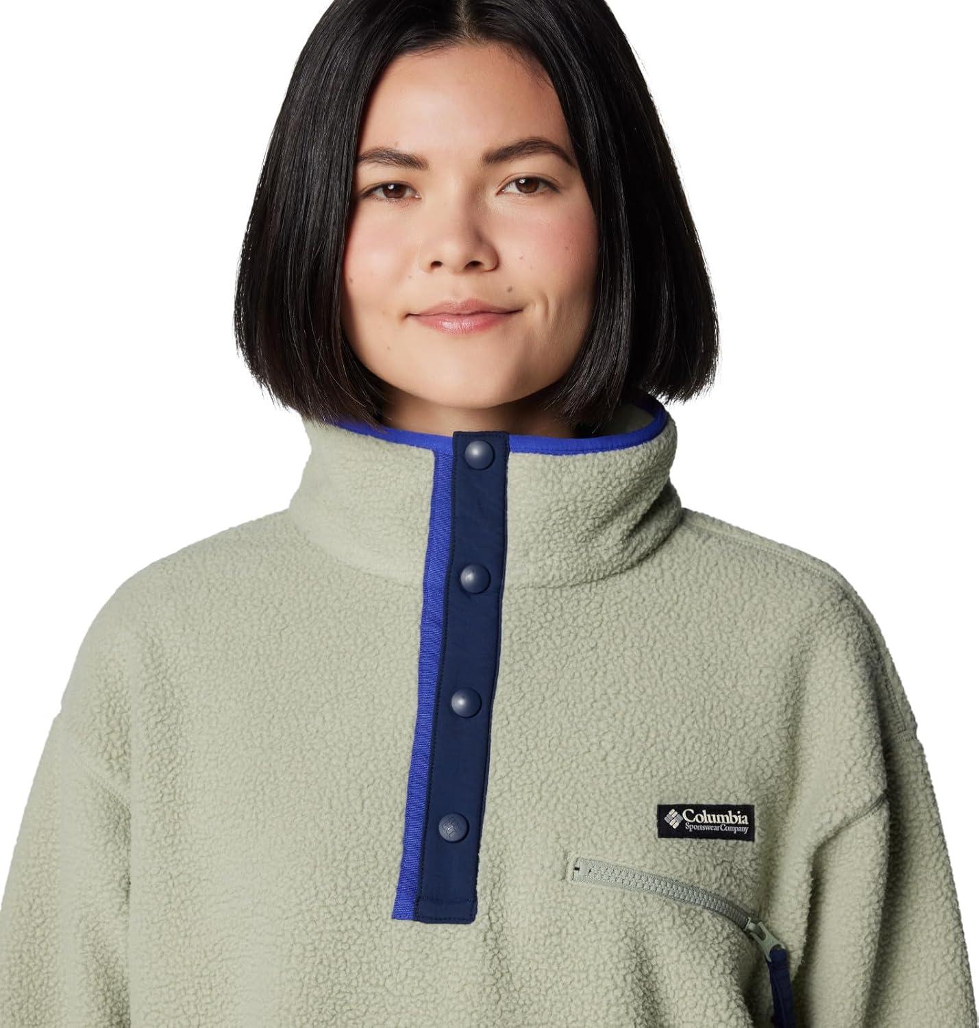 imageColumbia womens Helvetia Ii Cropped Half Snap FleeceSafari