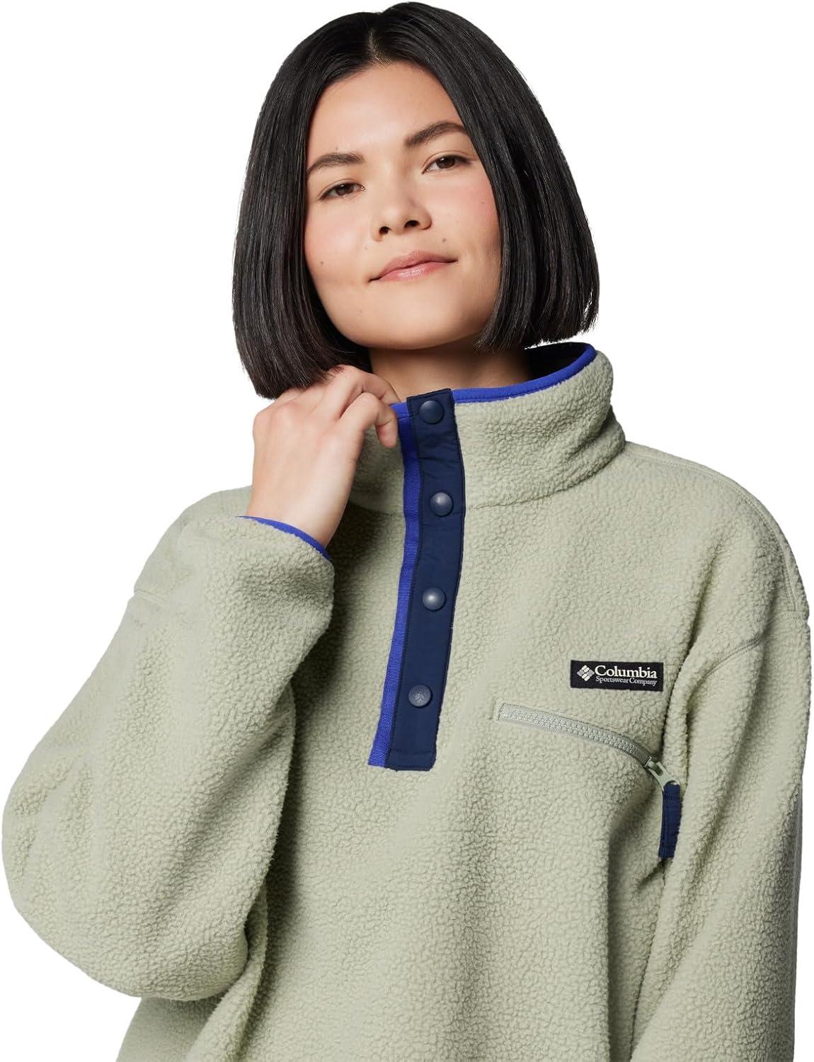 imageColumbia womens Helvetia Ii Cropped Half Snap FleeceSafari