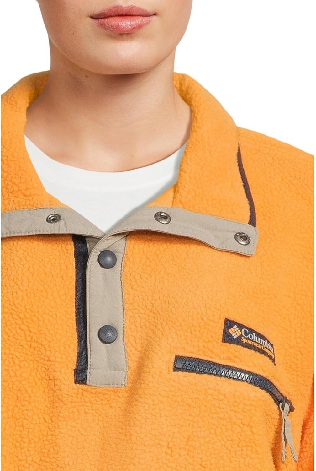 imageColumbia womens Helvetia Ii Cropped Half Snap FleeceSummer Orange