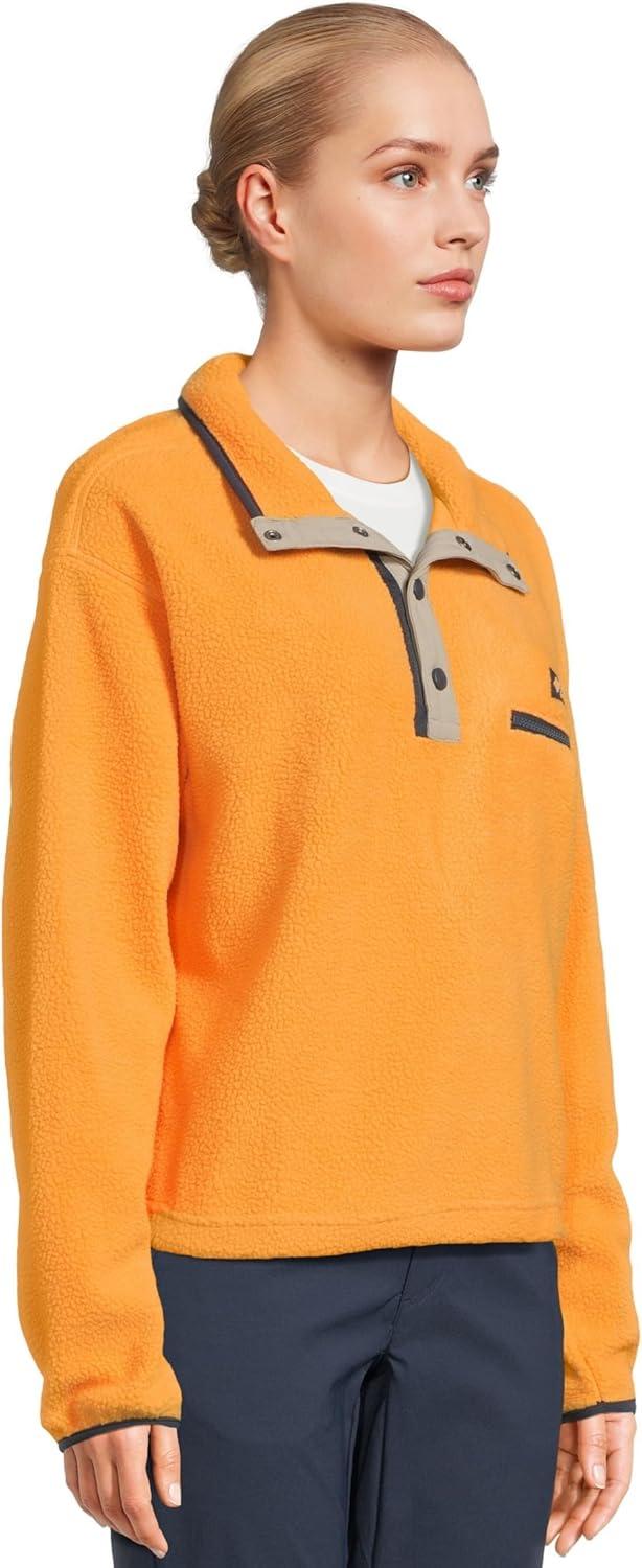 imageColumbia womens Helvetia Ii Cropped Half Snap FleeceSummer Orange