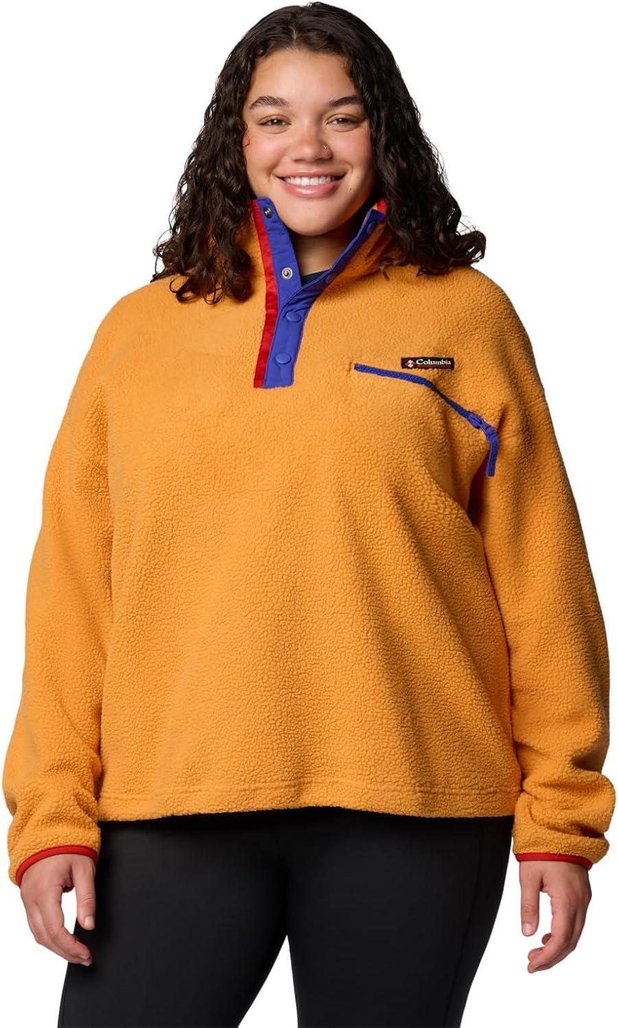 imageColumbia womens Helvetia Ii Cropped Half Snap FleeceSunstone
