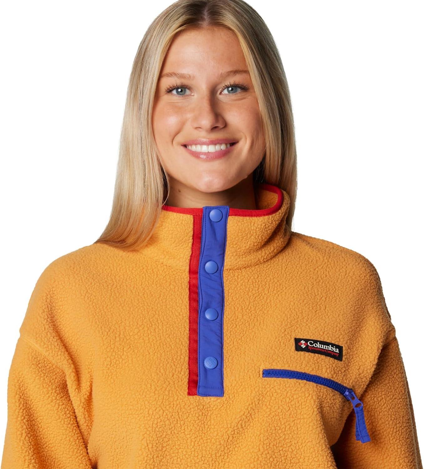imageColumbia womens Helvetia Ii Cropped Half Snap FleeceSunstone