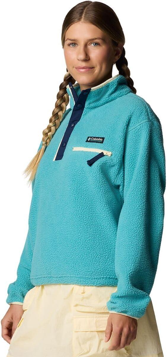 imageColumbia womens Helvetia Ii Cropped Half Snap FleeceTeal