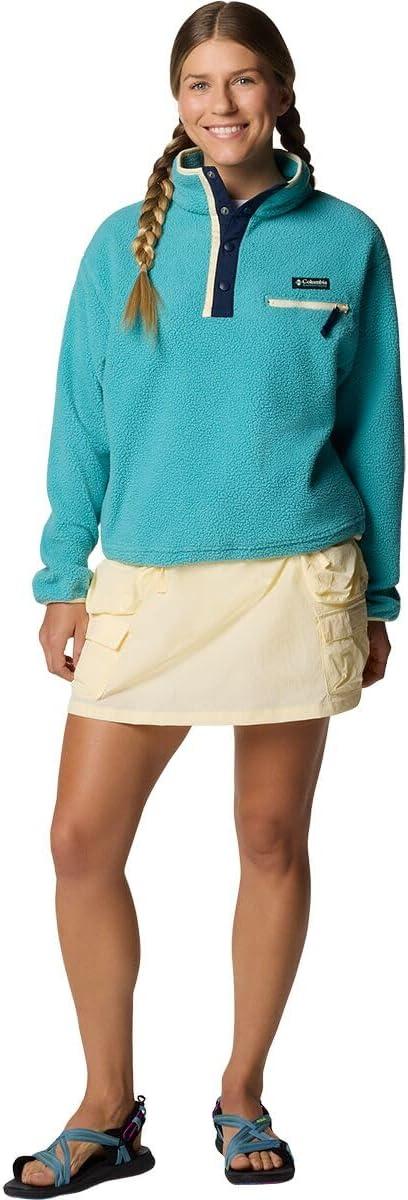 imageColumbia womens Helvetia Ii Cropped Half Snap FleeceTeal