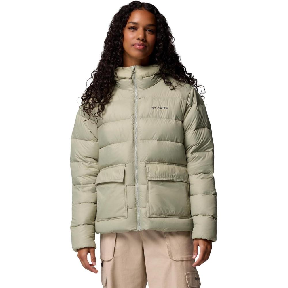 imageColumbia Womens Harmony Falls Hooded Down JacketSafari