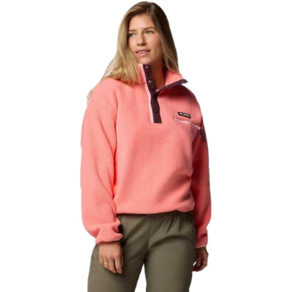imageColumbia womens Helvetia Ii Cropped Half Snap FleeceAlpenglow