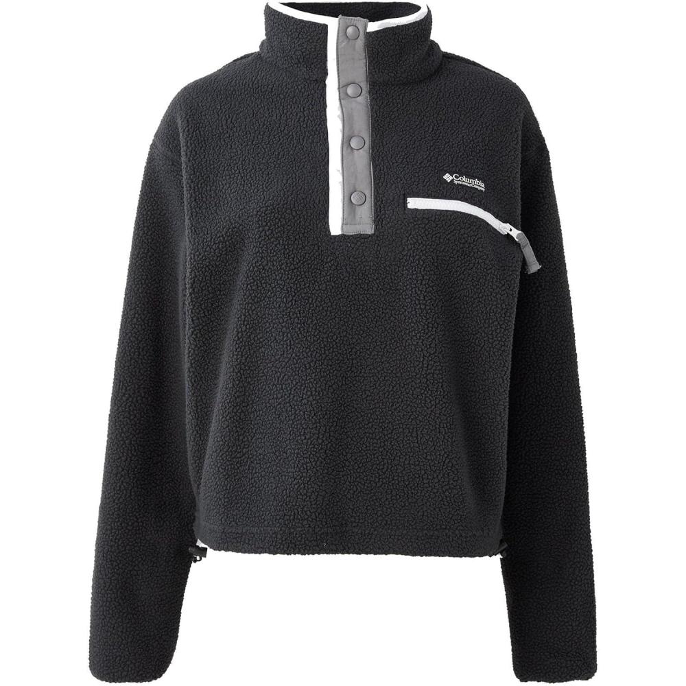 imageColumbia womens Helvetia Ii Cropped Half Snap FleeceBlack 1