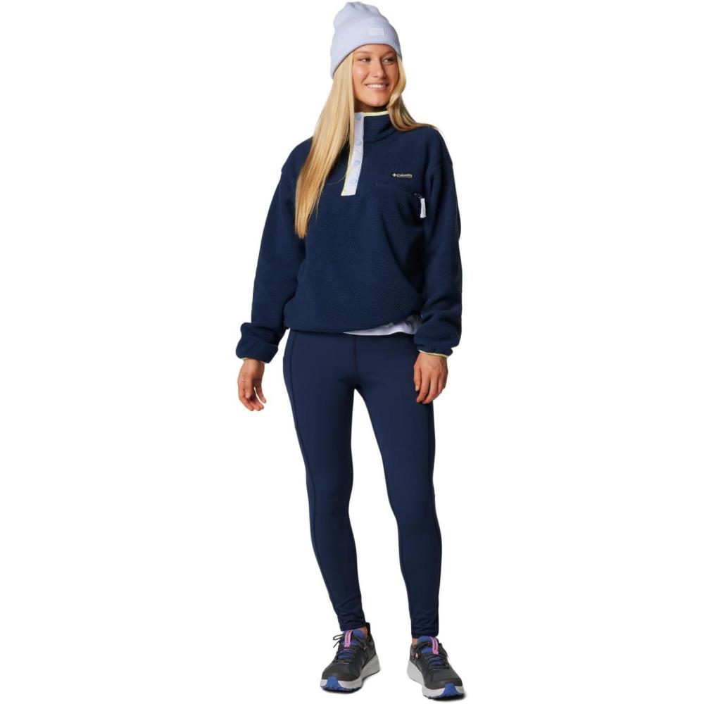 imageColumbia womens Helvetia Ii Cropped Half Snap FleeceCollegiate Navy