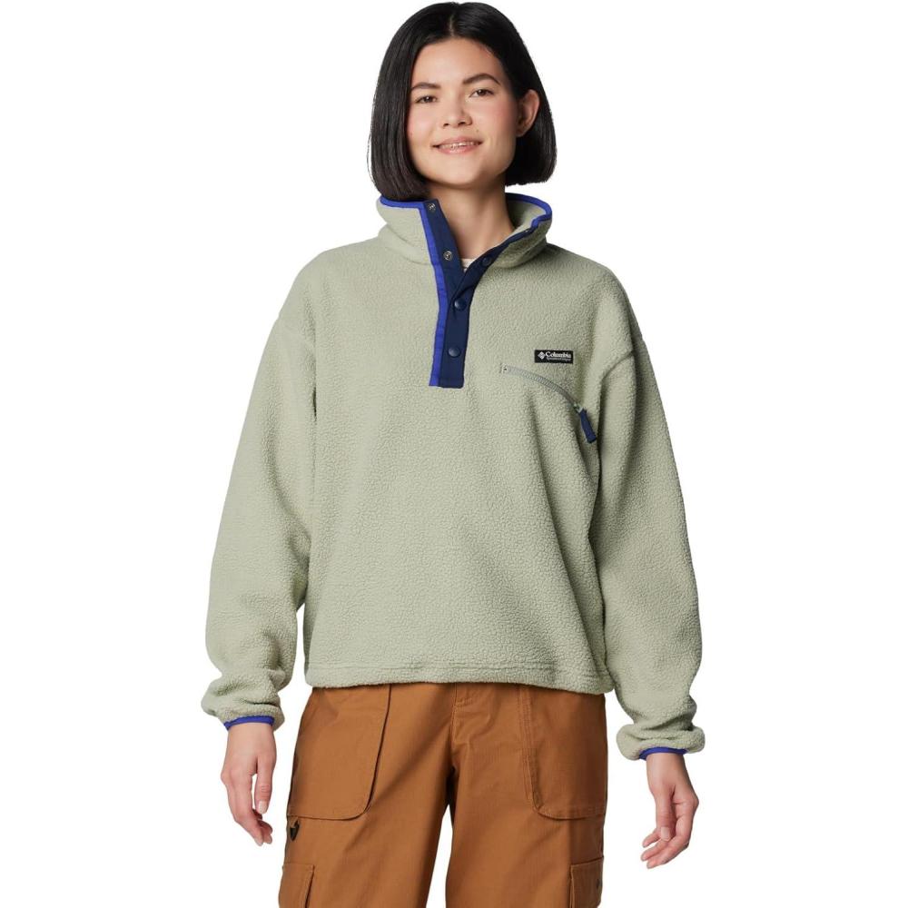 imageColumbia womens Helvetia Ii Cropped Half Snap FleeceSafari