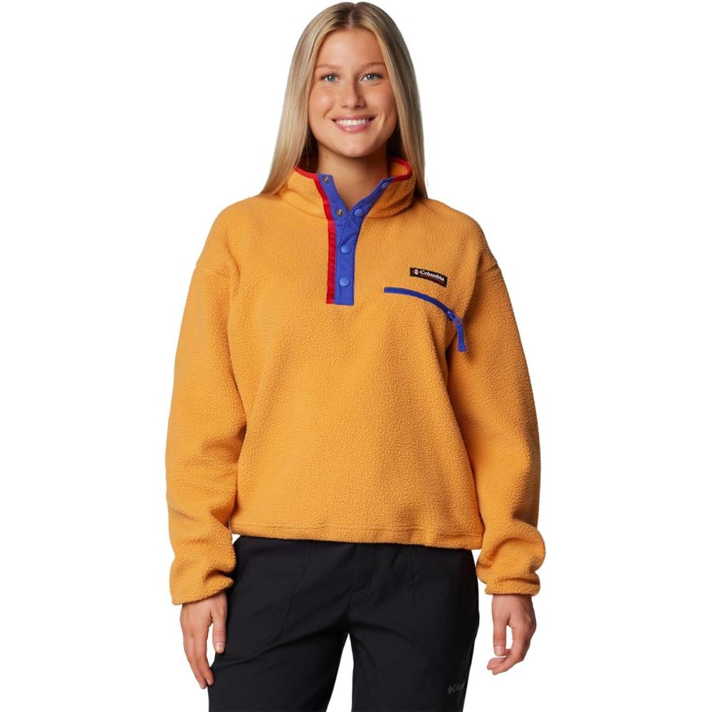 imageColumbia womens Helvetia Ii Cropped Half Snap FleeceSunstone