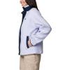 Columbia Women’s Cloud Point Snap Fleece(Collegiate Navy/Snowdrift)