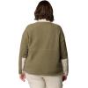 Columbia Women’s Cloud Point Snap Fleece(Dark Stone/Stone Green)