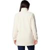 Columbia womens Fire Side 1/4 Zip Ii(Chalk)