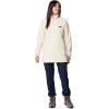 Columbia womens Fire Side 1/4 Zip Ii(Chalk)