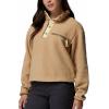 Columbia womens Helvetia Ii Cropped Half Snap Fleece(Canoe)