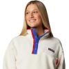 Columbia womens Helvetia Ii Cropped Half Snap Fleece(Chalk)