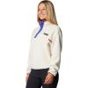Columbia womens Helvetia Ii Cropped Half Snap Fleece(Chalk)