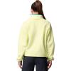 Columbia womens Helvetia Ii Cropped Half Snap Fleece(Citron Haze/Black/Compass Blue)