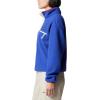 Columbia womens Helvetia Ii Cropped Half Snap Fleece(Clematis Blue)