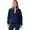 Columbia womens Helvetia Ii Cropped Half Snap Fleece(Collegiate Navy)