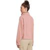 Columbia womens Helvetia Ii Cropped Half Snap Fleece(Eraser Pink/Fig/Rich Wine)