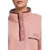 Columbia womens Helvetia Ii Cropped Half Snap Fleece(Eraser Pink/Fig/Rich Wine)