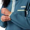 Columbia womens Helvetia Ii Cropped Half Snap Fleece(Everblue/Crushed Blue/Citron Haze)