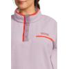 Columbia womens Helvetia Ii Cropped Half Snap Fleece(Lavender Pearl/Shale Purple/Zing)