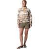 Columbia womens Helvetia Ii Cropped Half Snap Fleece(Lemon Wash Roaming)