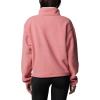 Columbia womens Helvetia Ii Cropped Half Snap Fleece(Pink Agave)