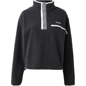 Columbia womens Helvetia Ii Cropped Half Snap Fleece(Black 1)