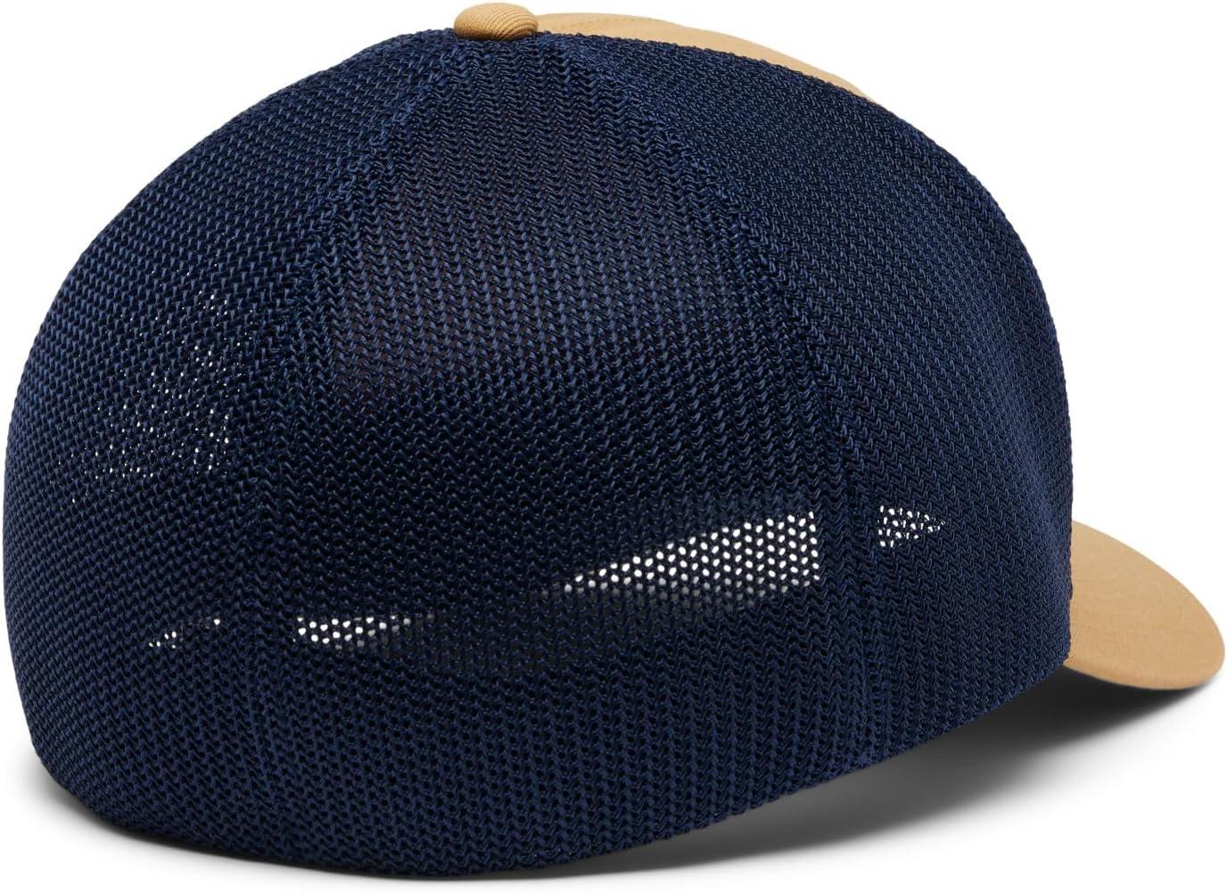 imageColumbia Mens Colm Mesh Ball CapLight CamelCollegiate NavySilicone