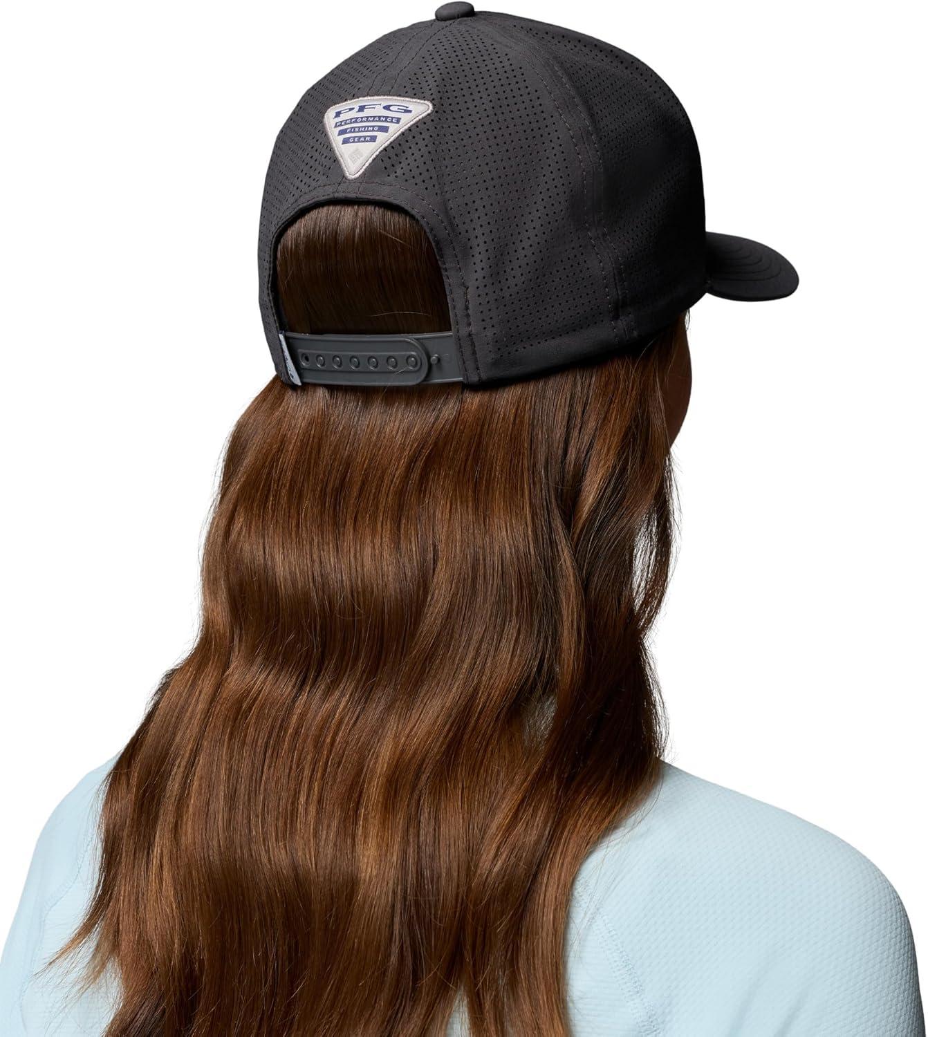 imageColumbia Unisex Adult PFG Elite 3D Stretch Snap BackSharkHooks Badge