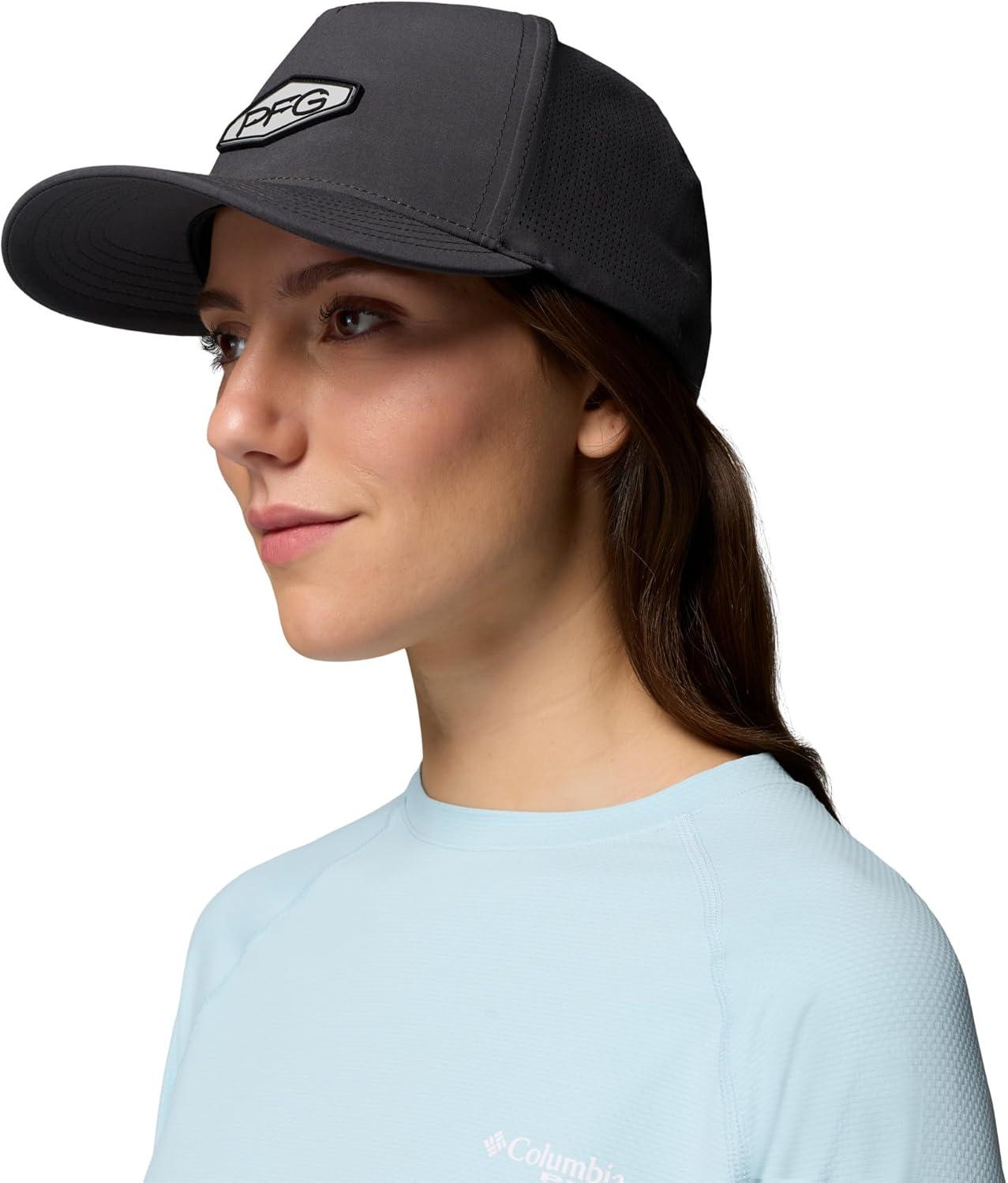 imageColumbia Unisex Adult PFG Elite 3D Stretch Snap BackSharkHooks Badge