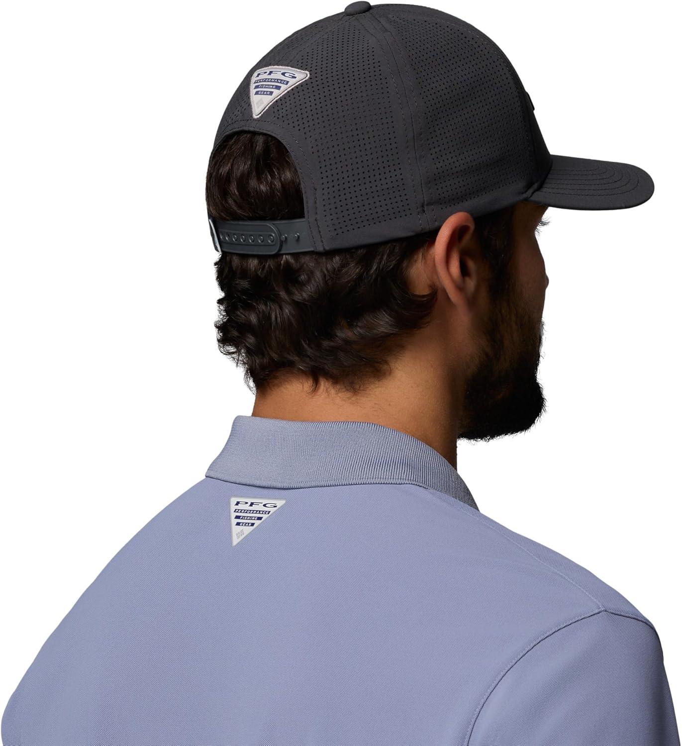 imageColumbia Unisex Adult PFG Elite 3D Stretch Snap BackSharkHooks Badge