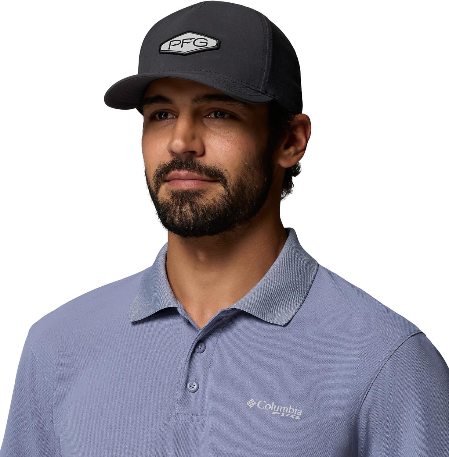 imageColumbia Unisex Adult PFG Elite 3D Stretch Snap BackSharkHooks Badge