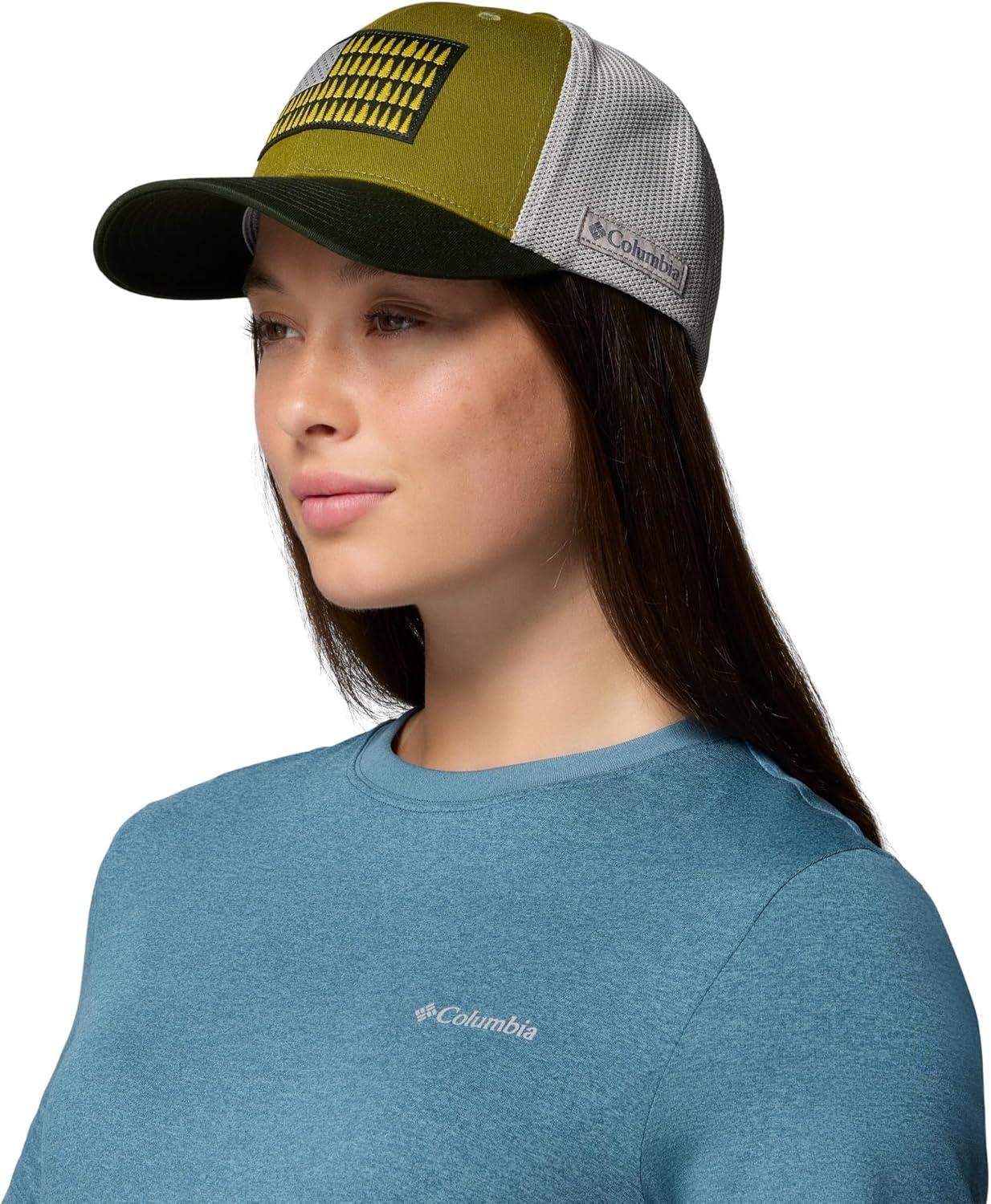 imageColumbia Unisex Adult PFG Logo Mesh Ball CapMossy Green