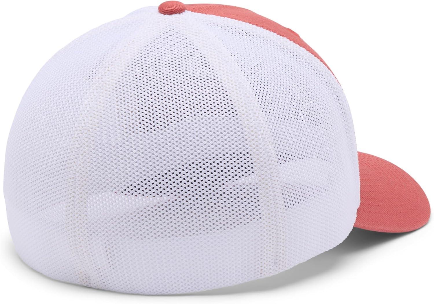 imageColumbia Unisex Adult PFG Logo Mesh Ball CapWashed Red