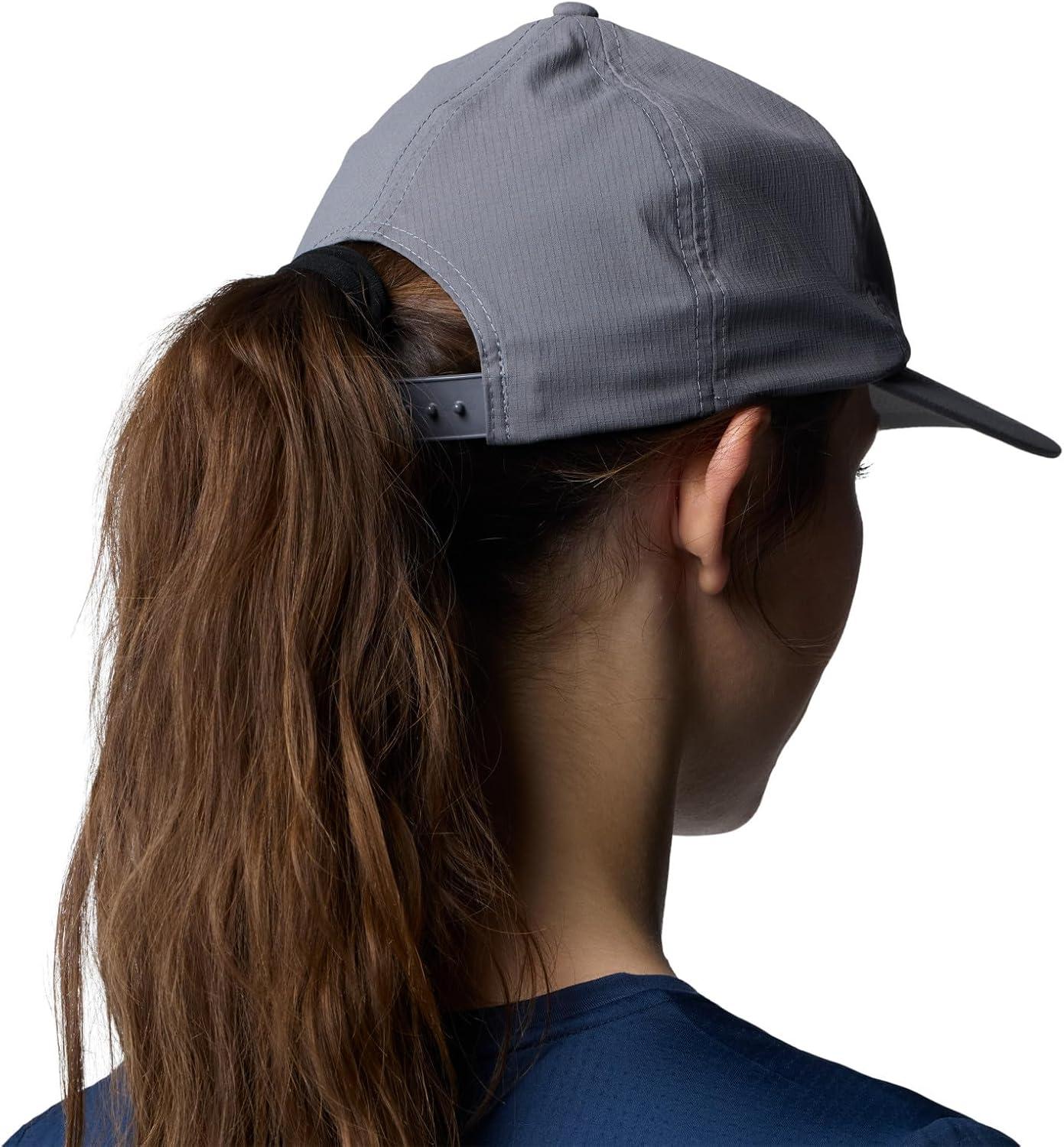 imageColumbia Unisex Alta Crest 3D Stretch Snap BackCity GreyPeaked Lifestyle
