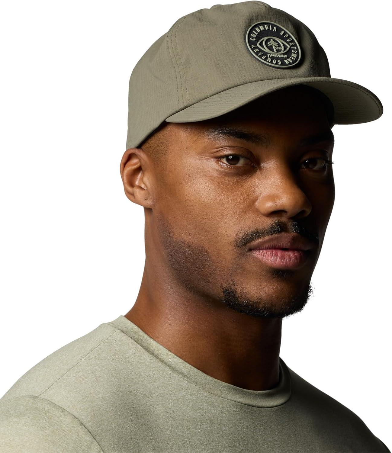 imageColumbia Unisex Alta Crest 3D Stretch Snap BackStone GreenPeaked Lifestyle