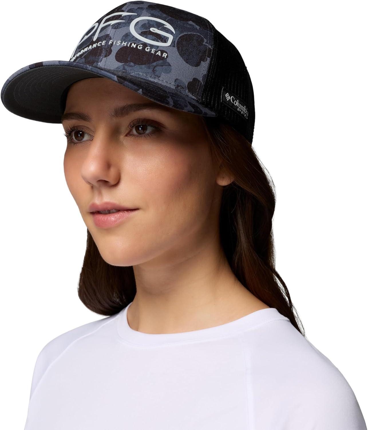 imageColumbia Unisex PFG Camo Snap BackBlack DeltawoodsHooks Weld