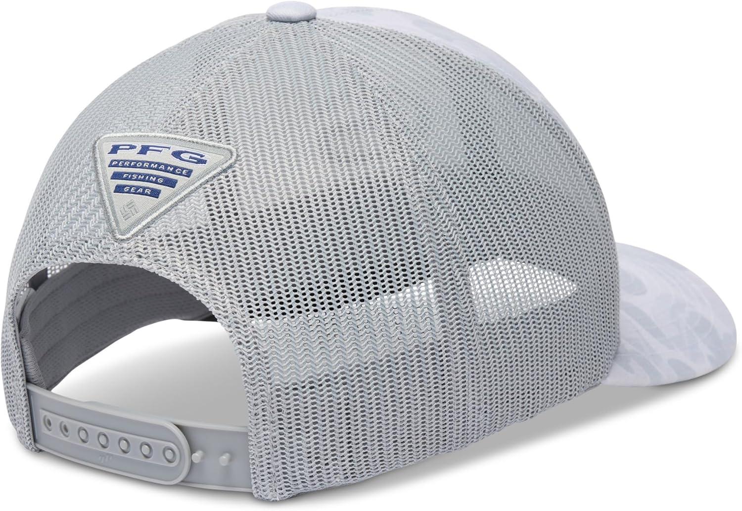 imageColumbia Unisex PFG Camo Snap BackCool Grey DeltawoodsHooks Weld