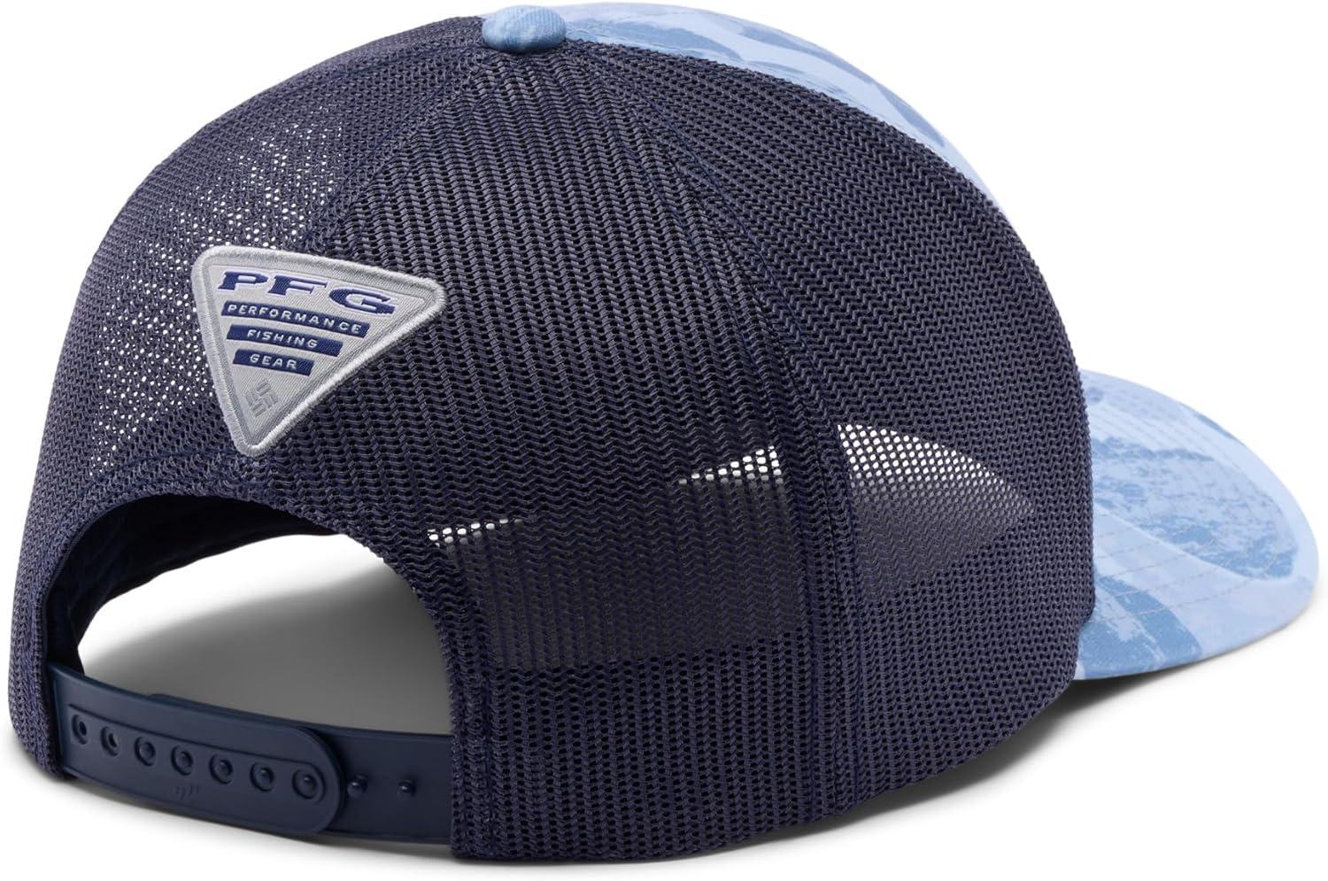 imageColumbia Unisex PFG Camo Snap BackVintage Blue DeltawoodsHooks Weld