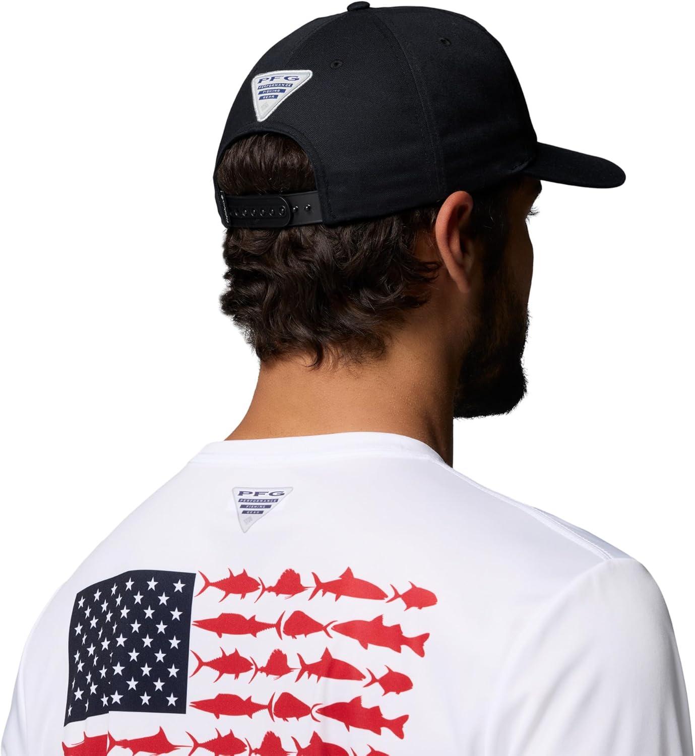 imageColumbia Unisex PFG Creel Snap BackBlackOsprey