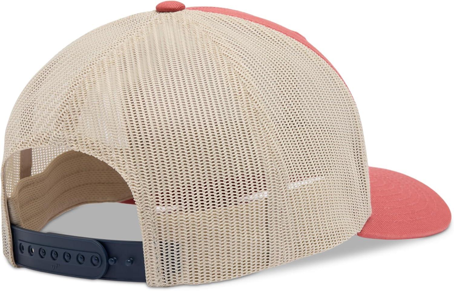 imageColumbia Unisex Tree Flag Mesh Snap BackWashed Red