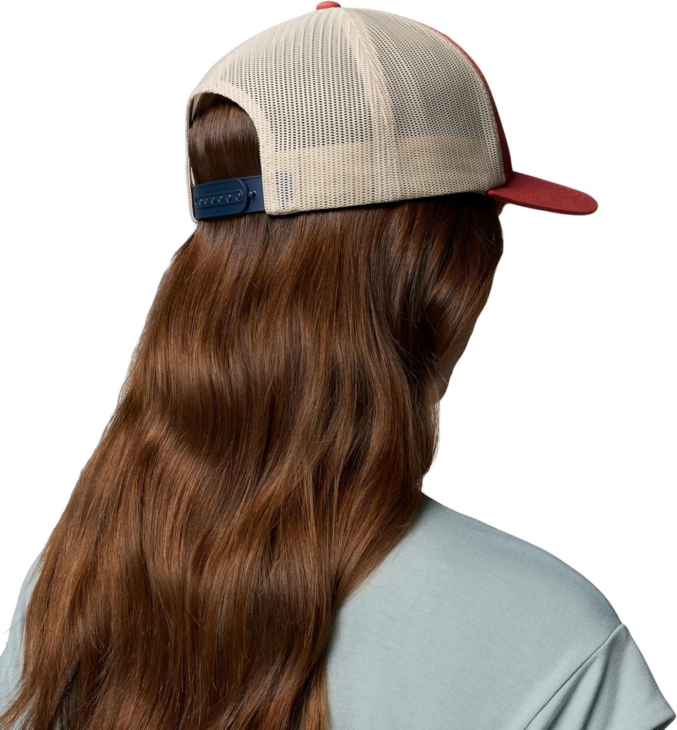 imageColumbia Unisex Tree Flag Mesh Snap BackWashed Red