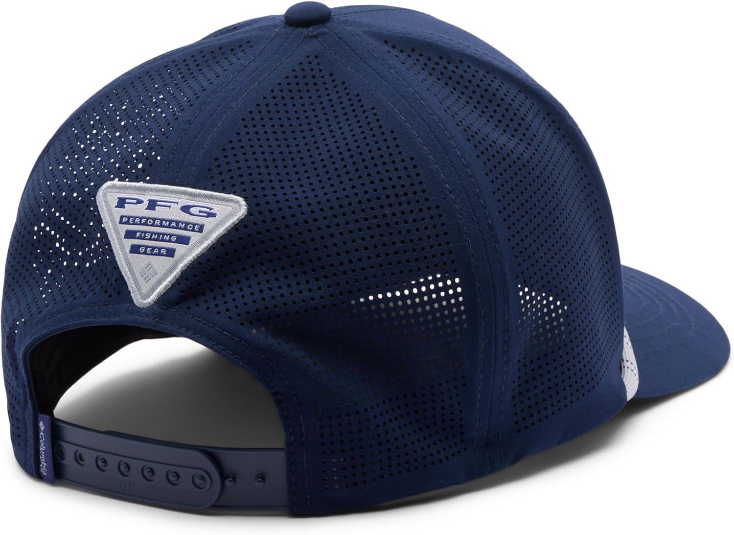 imageColumbia Womens PFG Tidal Pursuit 3D Stretch Snap BackCollegiate NavyAmericana Waves