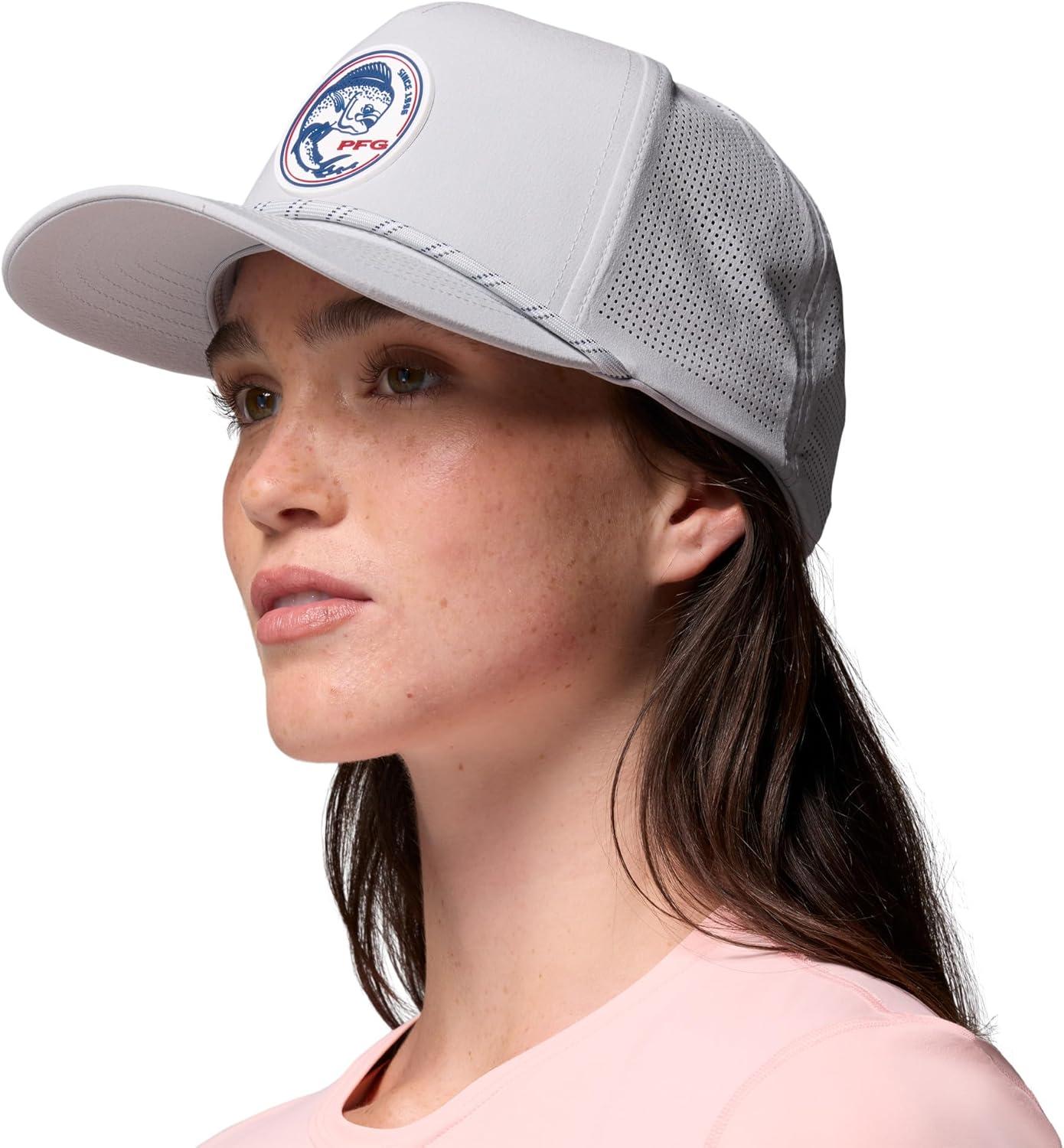 imageColumbia Womens PFG Tidal Pursuit 3D Stretch Snap BackCool GreyFull Circle Dorado