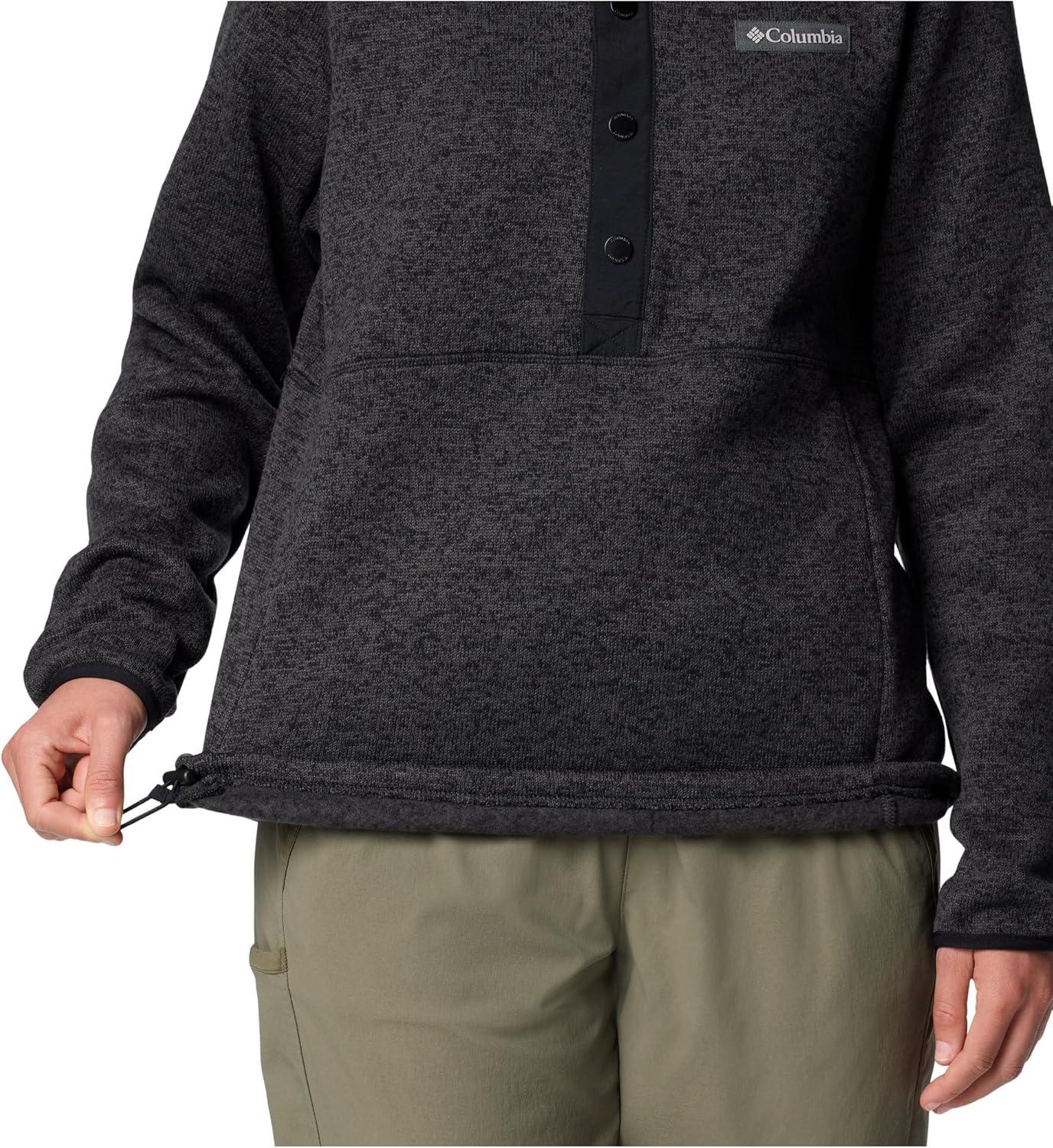 imageColumbia Womens Sweater Weather Half SnapBlack Heather